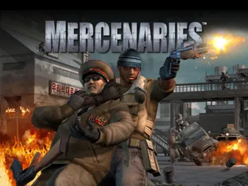 Mercenaries (USA) screen shot title